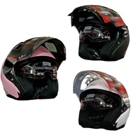 Spyder Velo Half face Dual Visor Helmet