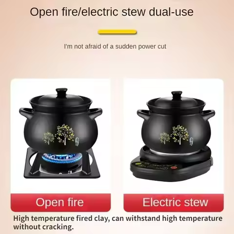 Electric slow cooker. Automatic saucepan. Casserole stew pot. Intelligente cuisine. Ceramic crock po