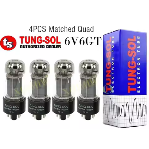 TUNG-SOL 6V6GT 6V6 Vacuum Tube Replaces 6V6 CV511 6P6P HIFI Audio Valve Electronic Tube Amplifier Ki