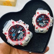 NEW ARRIVAL G_SHOCK COUPLE WATCHES (MUDMASTER JELLY EDITION)*