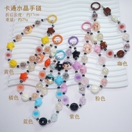Cute Cartoon Crystal Smart Phone Chain