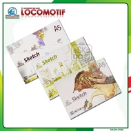 Sketchbook Sketch book/ Locomotive Drawing book A5 Sketch book A5 Sketch book