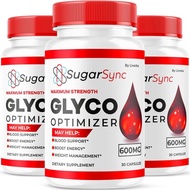 (3 Pack) Sugar Sync Glyco Optimizer, Sugar Sync Glyco, SugarSync, SugarSync Glyco Optimizer, SugarSy