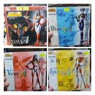 開封內全新 BANDAI 合金魂  鐵甲萬能俠  愛美神系例合金: 價如圖示: 1）GX-12 $500  2）GX-11 MA $550 3）GX=12MA $650  4）GX-08MA  $80