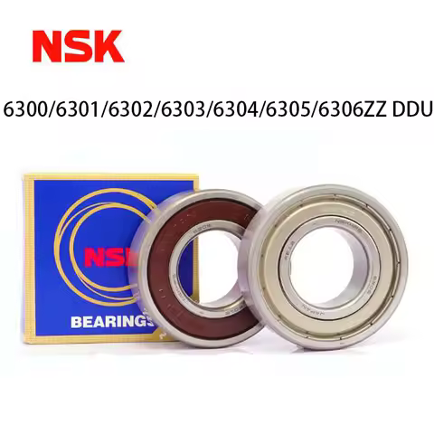 1/2/5PCS Japan NSK 6300 6301 6302 6303 6304 6305 6306 ZZ DDU RS High Quality Bearings High Speed Bea