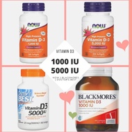 Vitamin D3 5000 Iu | 1000 Iu - Now | Doctor'S Best | Blackmores Vit D3