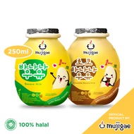 BUNDLE Mujigae by Wonhae Banana Milk Original & Banana Milk Chocolate 250 mL