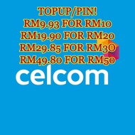 CELCOM RELOAD/PIN TOPUP