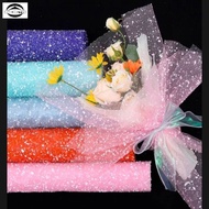 Snow Polka Dot Flower Bouquet Wrapping Paper 50 Cm. * 4 Yards/3.6 Meters Pattern Beautiful Exquisite