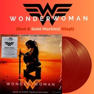 แผ่นเสียง Soundtrack Wonder Woman (Red & Gold Marbled Vinyl) (ใหม่/ซีล) ปี 2019