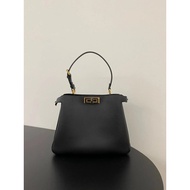 Fendi Peekaboo Soft Shoulder Bag New Style Female Bag fendi Imported Small FENDI/FD Classic Leather 