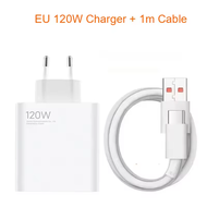 Original 120W Fast Charger TurboCharge HyperCharge Adapter+6A Type-C Cable For Xiaomi 15 14 13T Pro