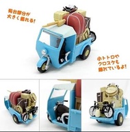 100%New 宮崎駿 龍猫 龍貓 搬屋搬家搬運小貨車 電動三輪貨車 回力車 (迴力車 橡子共和國 吉卜力 車仔 玩具 模型 公仔 Figure)