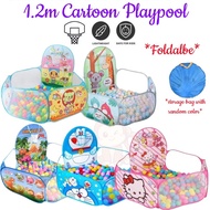 **READY STOCK** Baby Ocean Ball Playball Pool Pit Pop Up Playtent for Kids castle Swim Pool Ocean Ba