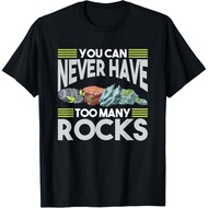 Rock Collector Funny Rock Hound Geologist Rock Collecting T-Shirt Mans