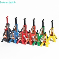 HARRIETTCL Simulation Jack Stands, Model Parts Lift Pair Rack Metal Jack Stands, 3 Ton 6 Ton Decorat