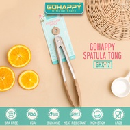 TONGS Food tongs Tongs ORIGINAL GOHAPPY Tongs Heat-resistant side dish tongs and will not melt Silic