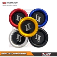 Air Filter Funnel Veloscope Funnel Three Wave Motif Air Filter