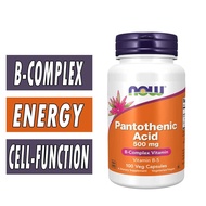 Now Foods, Pantothenic Acid, 500 mg, 100 Capsules