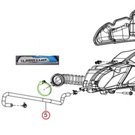 100% ORIGINAL QJ MOTOR AX200S AIR CLEANER PIPE HOSE // 49020MT20000 EXHAUST TUBE 100% ORIGINAL QJ MO
