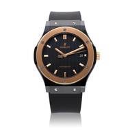 Hublot Classic Fusion 511.C0.1781.RX, a rose gold and ceramic automatic wristwatch with date