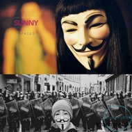 Guy Fawkes Hacker Vendetta Mask for Adults - Halloween Party Costume
