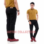 celana chino hijau army / celana panjang chino pria / Arten Jeans