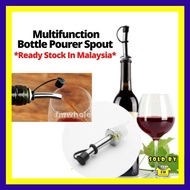 Multifunction Oil Bottle Stopper Liquor Wine Bottle Dispenser Spout 倒嘴塞