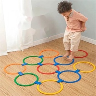 Ring Game Hopscotch Jumping Hoops Indoor Outdoor Use-Fun Creative Play Giftlive