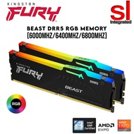 Kingston FURY Beast DDR5 RGB Desktop Gaming Memory RAM -(6000MHZ(CL30)/6400MHZ(CL32)/6800MHZ(CL34)