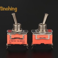[TinCh-t] 5pcs SPST DPDT 250V 15A Toggle Switch 2 Position Latching On-off On-on On-off-on E-TEN1322