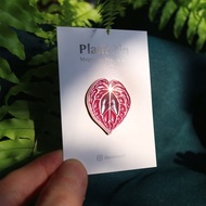 紅水晶花燭-金屬-強磁吸鐵-徽章