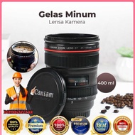 CANIAM EF 24-105mm 400ml Camera Lens-Shaped Drinking Glass