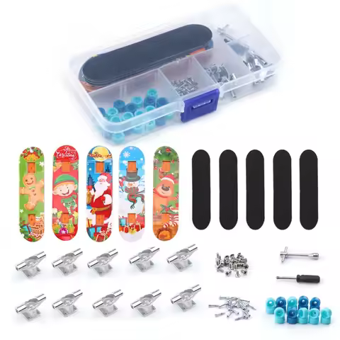 DIY Finger Skateboard Kits Finger Sports Table Game Professional Skate Board Toys Children Fingerboa