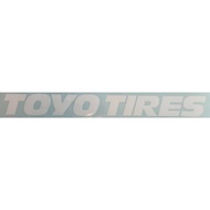 Toyo Tires logo decals