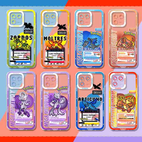 P-Pokemon Cool Case for ARTICUNO MEWTWO Xiaomi POCO X8 Pro Max X7 X6 Neo X5 X3 F8 F7 Ultra F6 F5 F3 