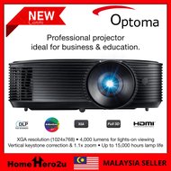 Optoma X400LVe XGA 4000 Lumens DLP Business Education Projector - Homehero2u - Homehero2u