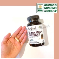 Sunfood Black Maca  800 mg 90 Capsules