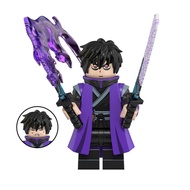 Compatible with Lego Anime Series Shadow Five Six Seven Demon Swords Chitoku Xuanwuguo Building Bloc