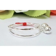 Silver Anklet 92.5% Size 2 Dimes Clean Pattern