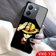 [A09] Vivo Y36 Case Vivo Y36 Glitter Glass Softcase/ Vivo Y36 Phone Case/ Vivo Y36 Case/