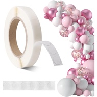 1000 Pcs/1 Roll Glue Dots for Balloons,Sticky Dots Double Sided,Removable Balloon Tape,Double Sided 