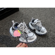 Sz26-37 [+SOCKS] SMALL FORM, Lightweight padded sole sneakers for babies, active style, light rubber