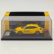 Hobby Japan 1:64 Civic FK7 Hatchback Sports Taxi Model Yellow HJ642018AT Diecast
