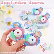 Genuine Lan Sister Fun Luminous Projection Camera Keychain Cartoon Cute Children's Toy Bag Pendant W