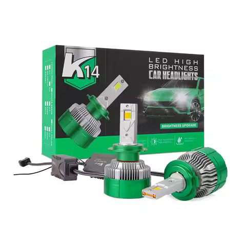 Best Seller H8 H7 Led Headlight Bulbs Tricolor Remote Control Color Temperature Headlamp H1 H4 Led C