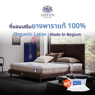 LOTUS ที่นอนยางพารา (สเปคแน่นสบาย-นุ่มแน่น) รุ่น i-Latex *ฟรีหมอนหนุนสุขภาพ ส่งฟรี