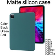 🔥🇸🇬matte silicon 1.2-1.5mm thick soft case complete with iPad 10th 10.9 iPad Air 2 air 4 5 iPad 10.2 Pro11 iPad pro 12.9