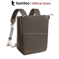 Balo kiêm túi đeo chéo Tomtoc Slash Sling Bag Taupe cho iPad/tablet 11inch chính hãng chống sốc tốt