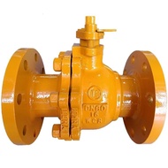 Dedicated Ball Valve dn150 Ball Valve Flange Flame Balloon Valve Anti-Static q41f-16c Gas Fireproof 
